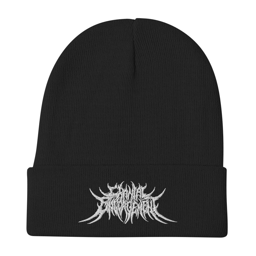 Cranial Engorgement logo beanie